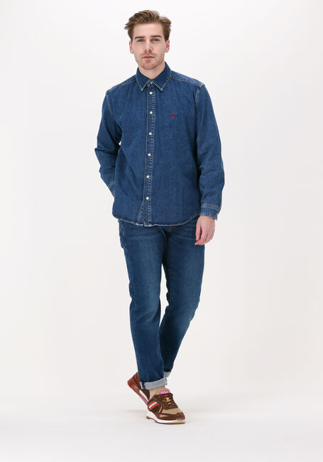 Donkerblauwe DIESEL Casual overhemd D-SIMPLY - large