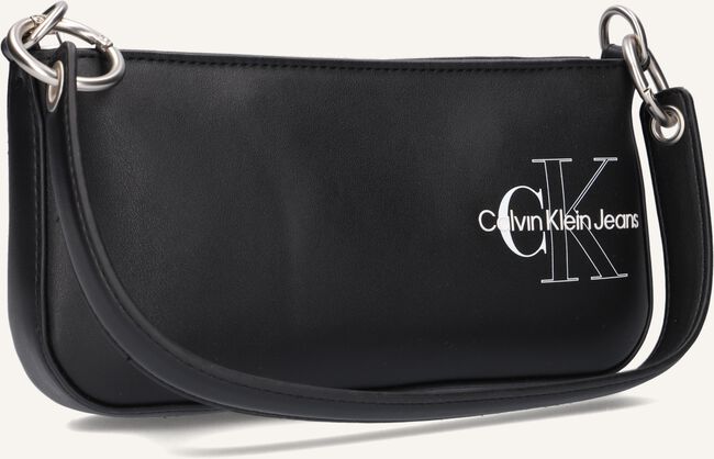 Zwarte CALVIN KLEIN Schoudertas SCULPTED SHOULDER POUCH TWO TONE Zwarte CALVIN KLEIN Schoudertas SCULPTED SHOULDER POUCH TWO TONE - large