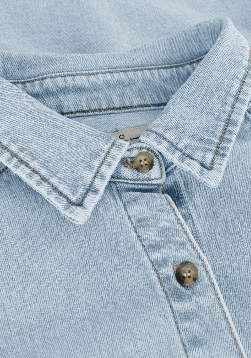 Donkerblauwe CIRCLE OF TRUST Blouses NOUNOU DNM BLOUSE - large