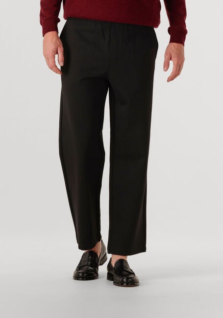 Zwarte WOODBIRD Wijde broek WBHUNG STRING PANT - large
