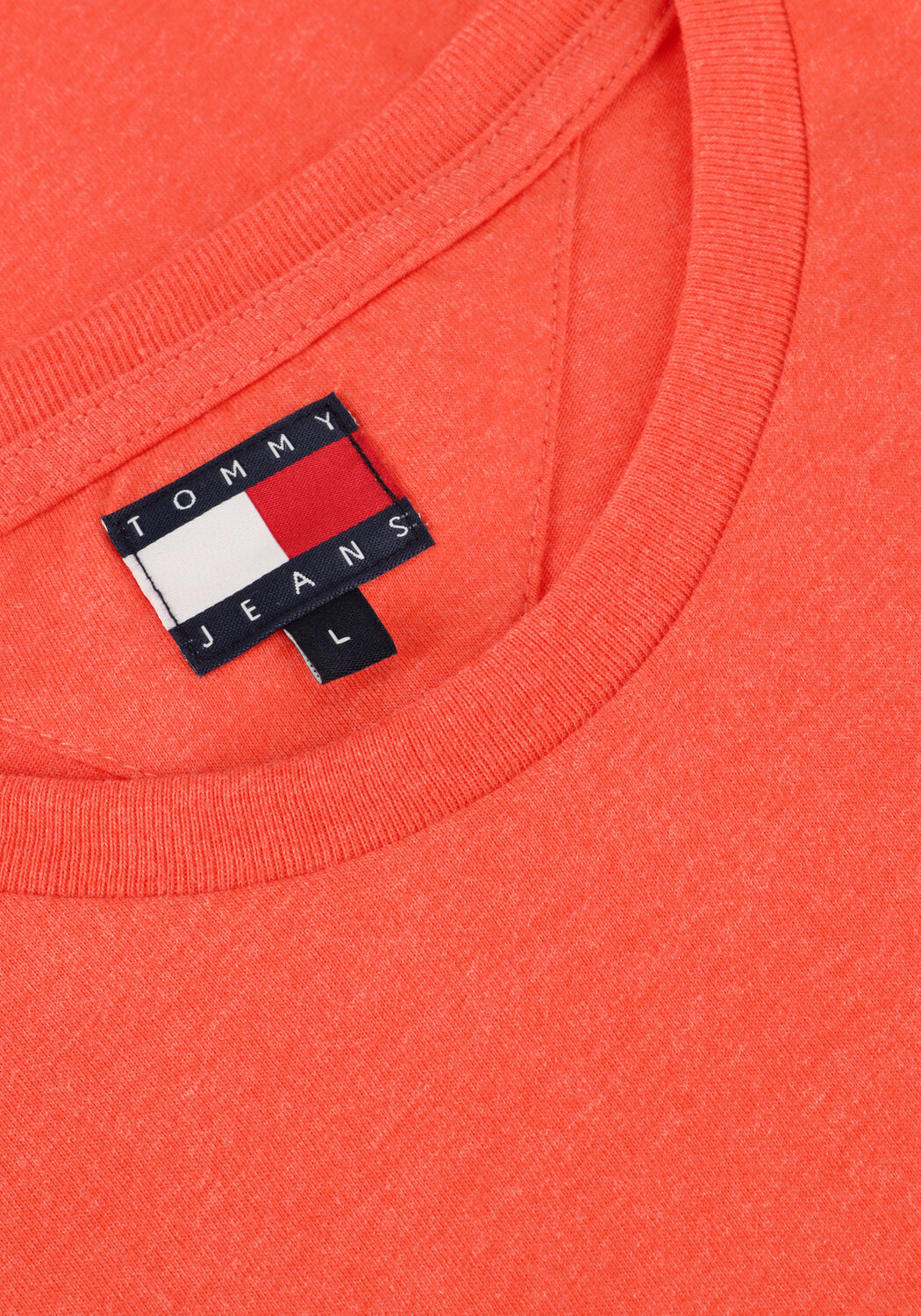 Koraal TOMMY JEANS T-shirt TJM XSLIM JASPE HTR TEE EXT - large