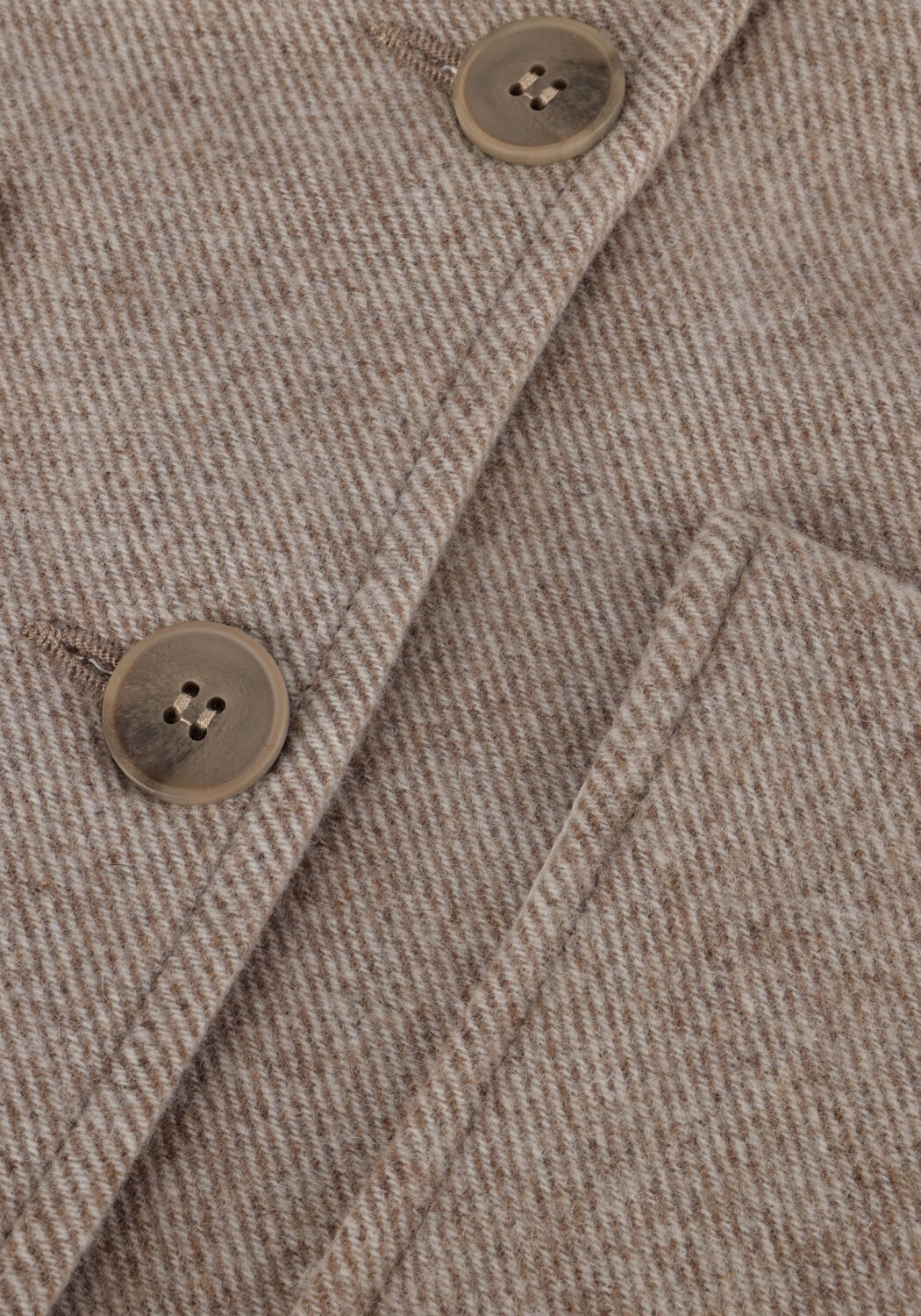 Beige MSCH COPENHAGEN Mantel MSCHBOONE JOSIA SHORT JACKET - large