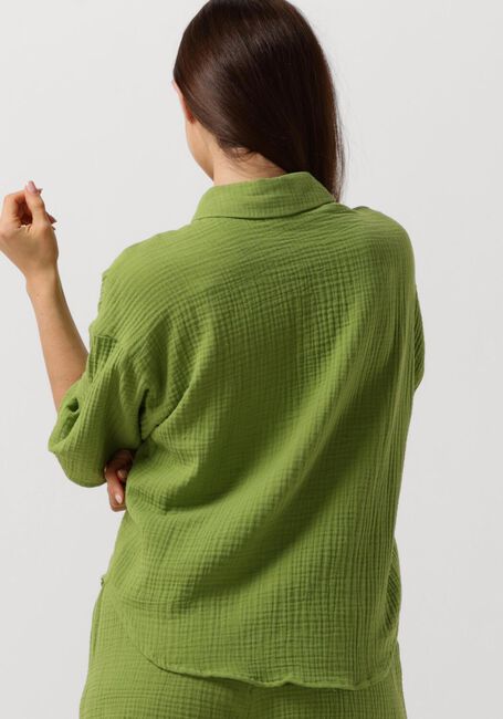 Groene OBJECT Blouses OBJCARINA 2/4 SHIRT REP - large
