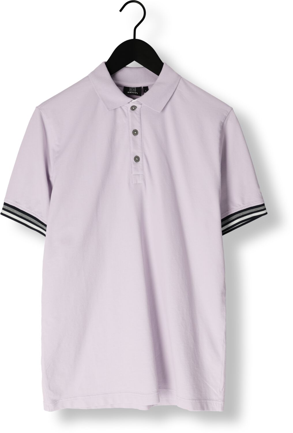 GENTI Heren Polo's & T-shirts J9033-1212 Lila