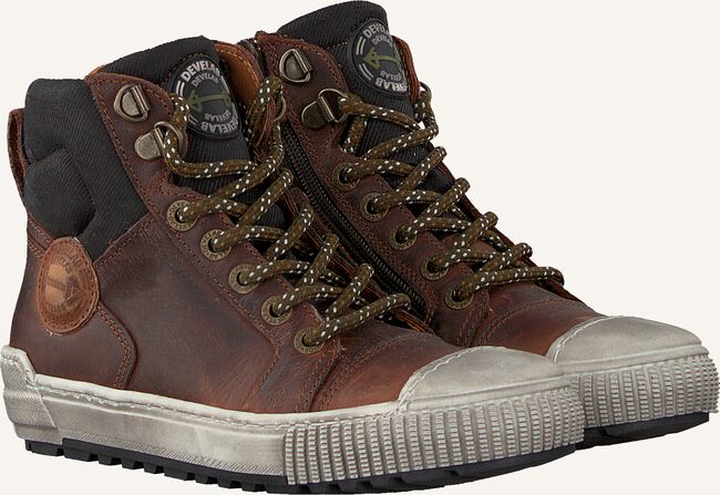 Bruine DEVELAB Hoge sneakers 41885 Bruine DEVELAB Hoge sneakers 41885 - large