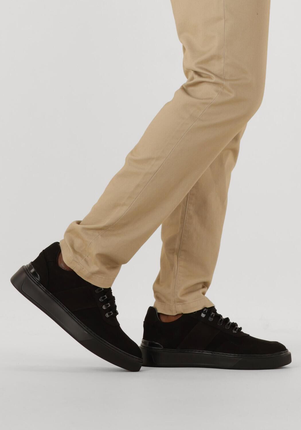 Zwarte STEFANO LAURAN Lage sneakers STAR 003 - large