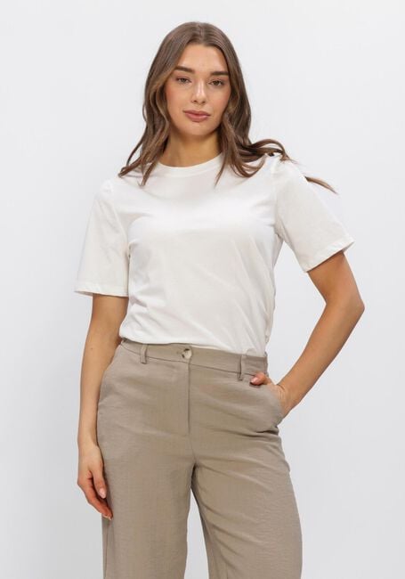 Witte OBJECT T-shirt OBJASHA S/S RE T-SHIRT - large