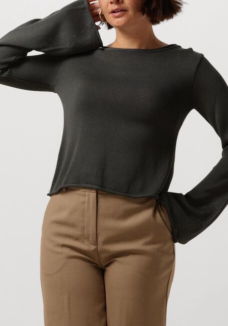 Groene MODSTRÖM Tops & T-shirts IVONNEMD FLARED O-NECK - large
