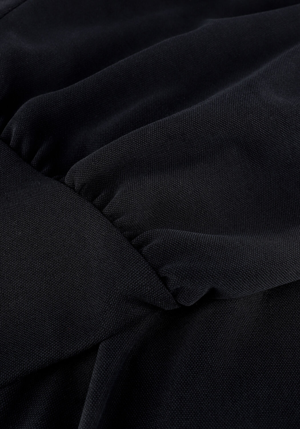 Zwarte MINUS Top SANDY LONG SLEEVE TEE - large