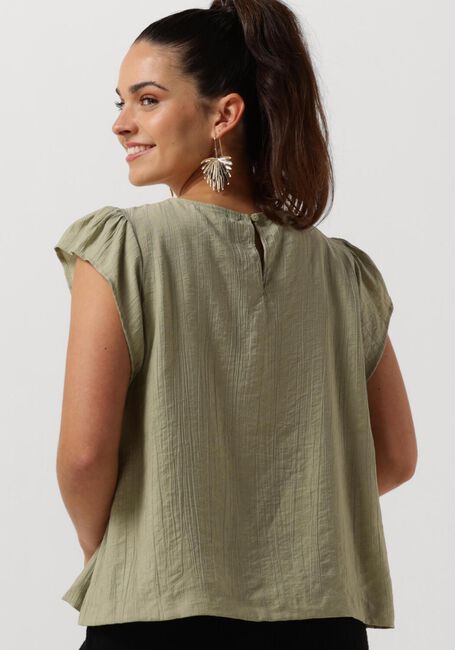 Groene OBJECT Top OBJCATJA RE S/L TOP - large