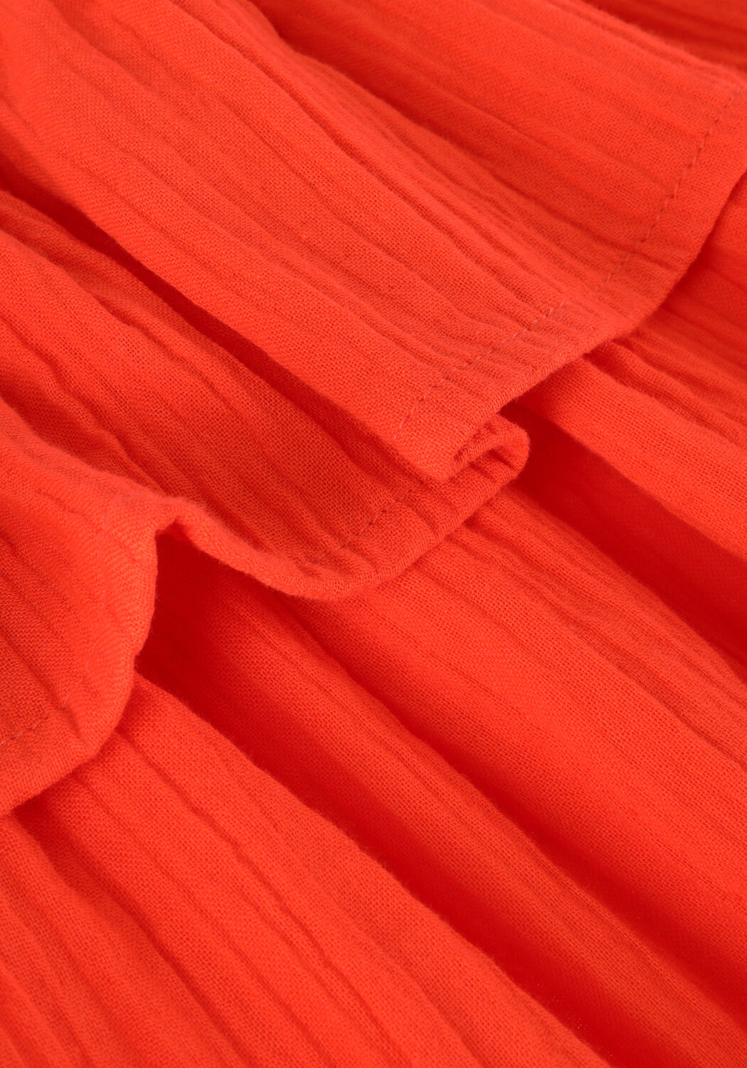 Rode CARLIJNQ Minirok BASIC - LAYERED SKIRT - large