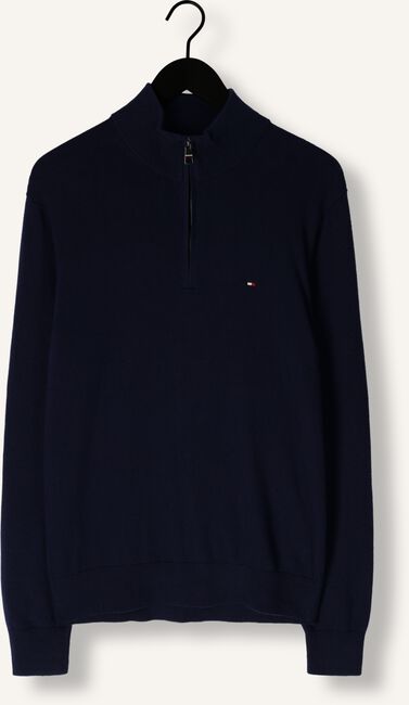 TOMMY HILFIGER PIMA ORG CTN CASHMERE ZIP MOCK TOMMY HILFIGER PIMA ORG CTN CASHMERE ZIP MOCK - large