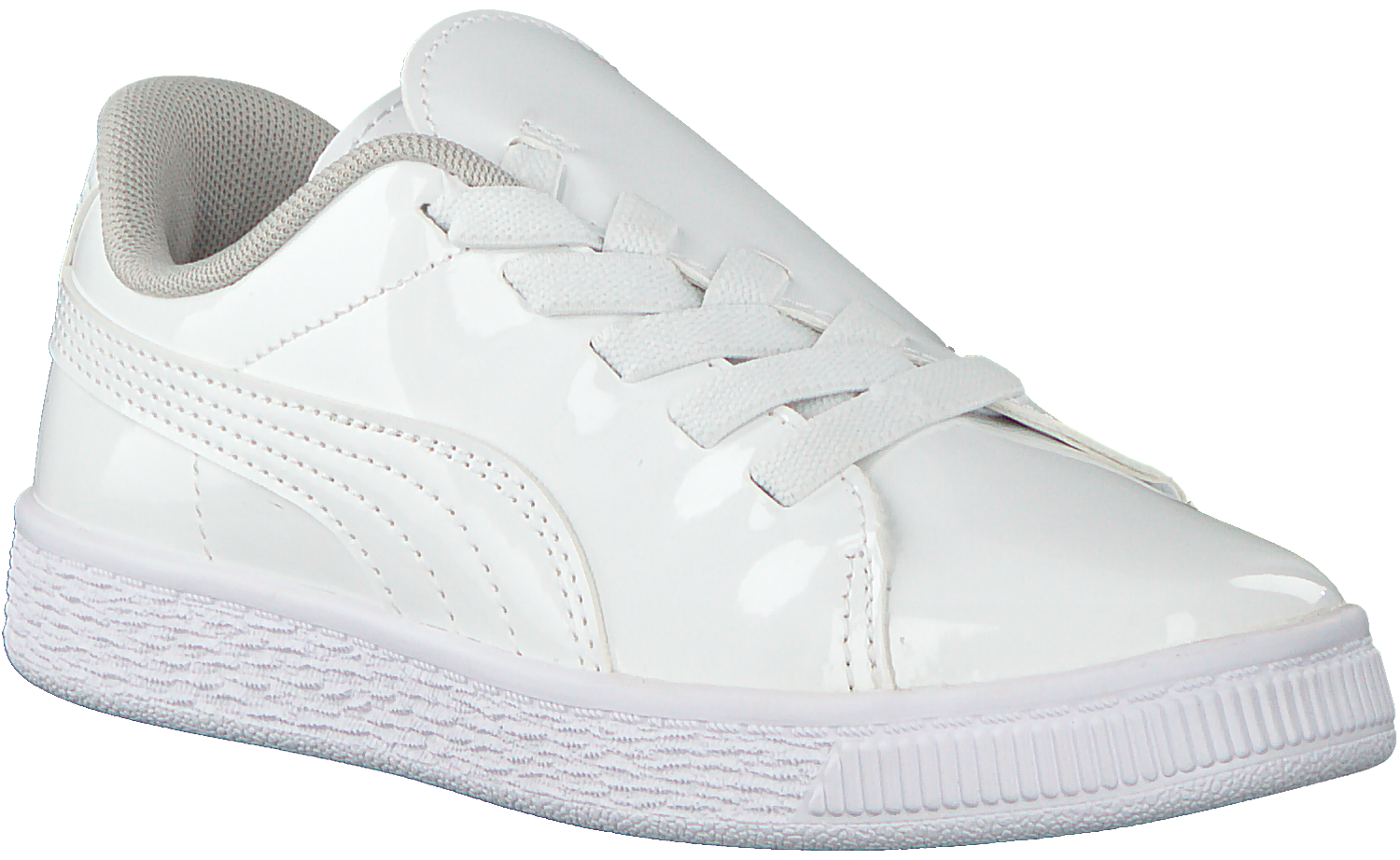 Witte PUMA Sneakers BASKET CRUSH PATENT AC | Omoda