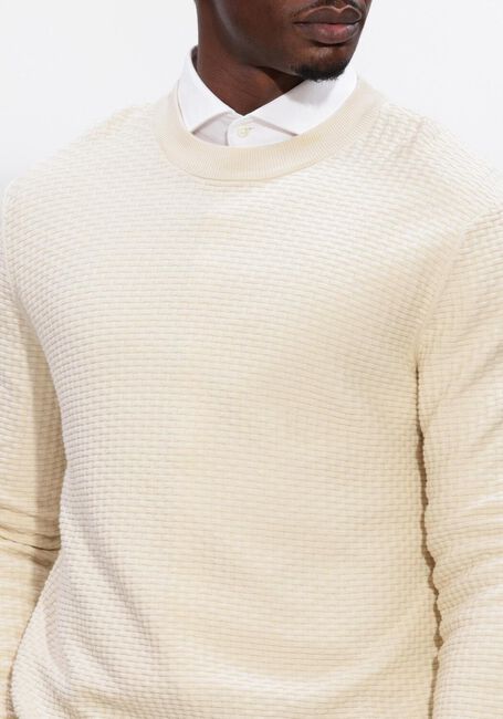 Ecru BOSS BLACK Trui H-IMBERTO - large