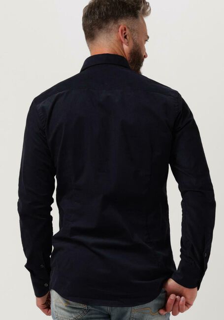 Donkerblauwe PORTO MILANO Klassiek overhemd LAGOS - large