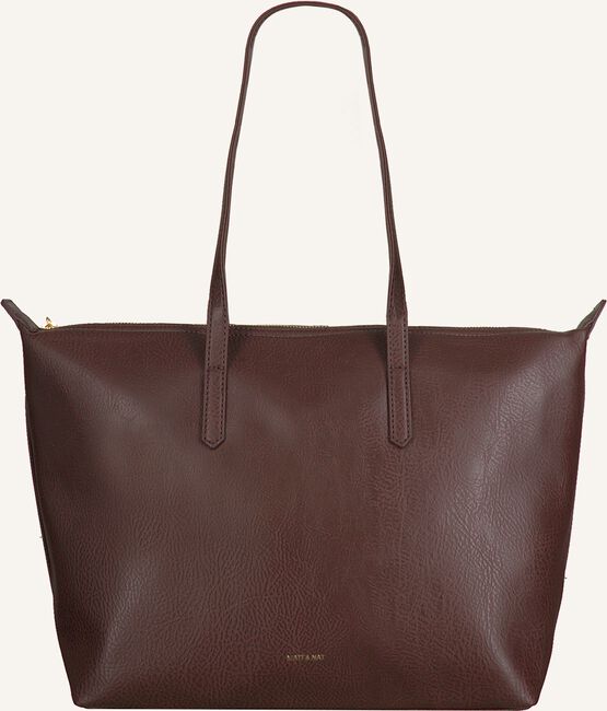 Bruine MATT & NAT Shopper ABBI  Bruine MATT & NAT Shopper ABBI  - large