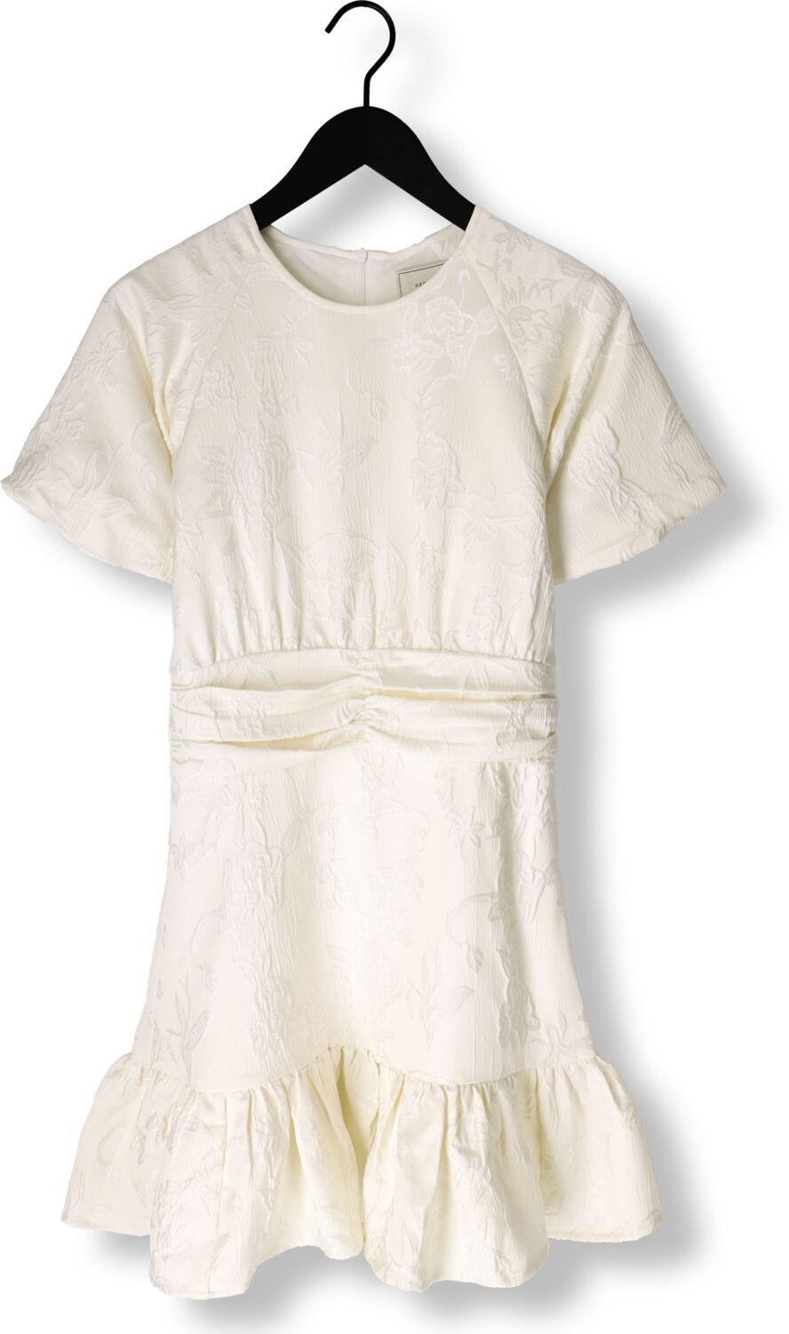 NEO NOIR Dames Jurken Sulli Jacquard Dress Wit
