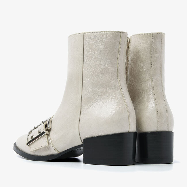 Beige VIA VAI Enkellaarsjes ROSE CAMDEN - large