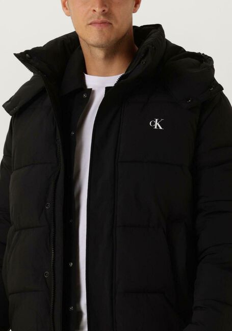 Zwarte CALVIN KLEIN Gewatteerde jas ESSENTIALS NON DOWN JACKET - large