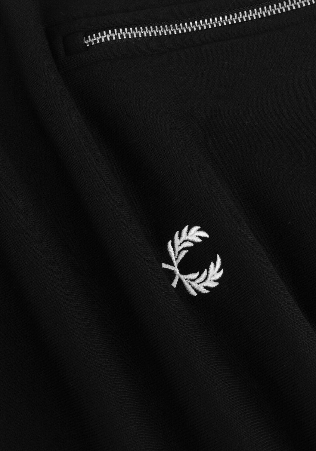 Zwarte FRED PERRY Sweater HALF ZIP SWEATSHIRT - large