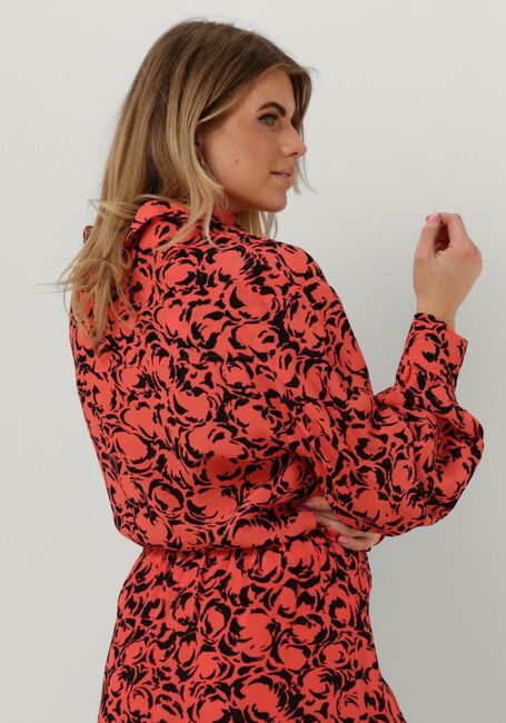 Koraal ALIX THE LABEL Blouses LADIES WOVEN TWO COLOUR BLOUSE - large