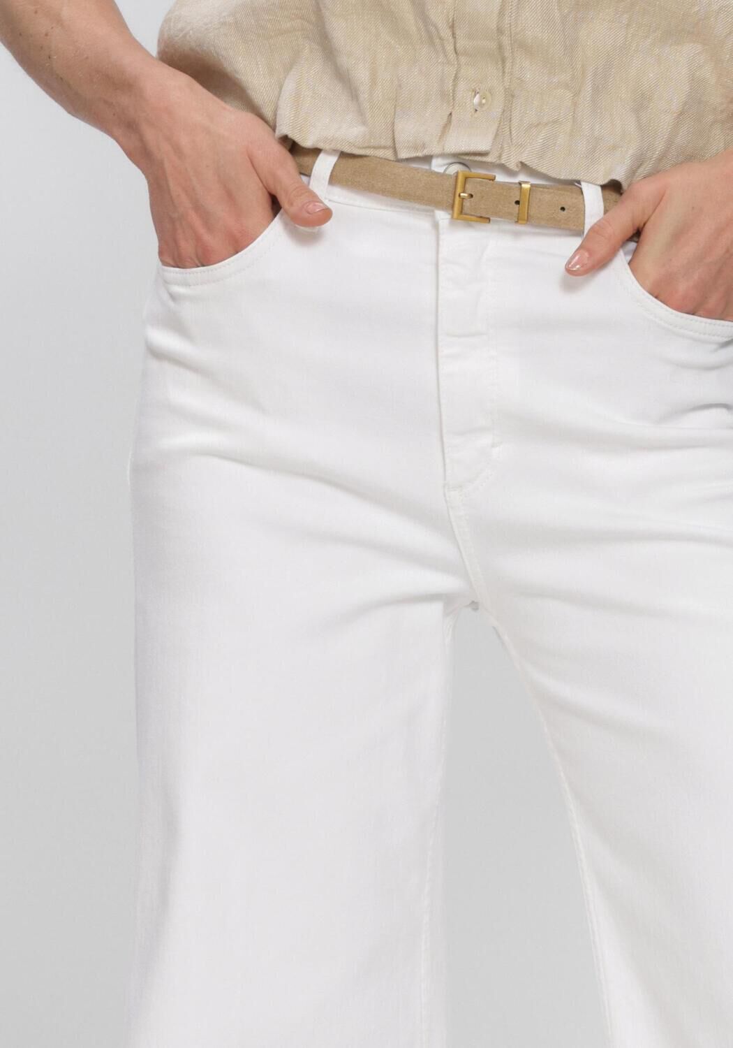 Witte CIRCLE OF TRUST Flared jeans PALMER DNM - large