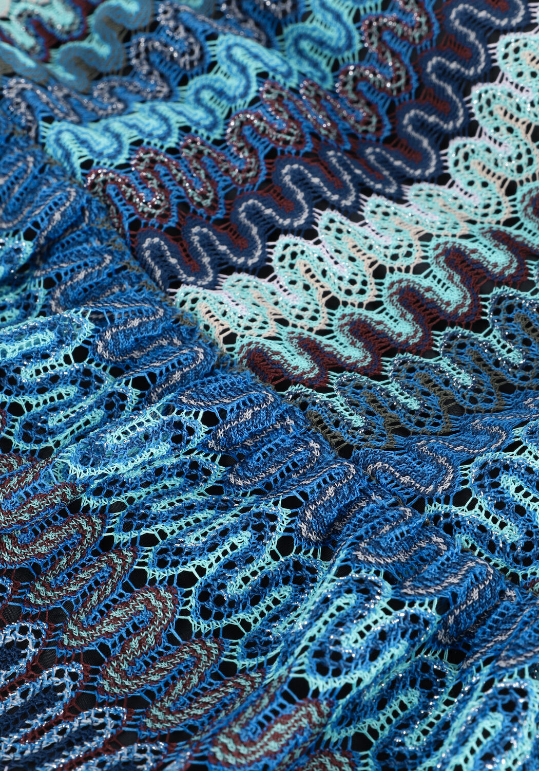 Blauwe ANA ALCAZAR Maxi jurk MAXIDRESS WCA - large