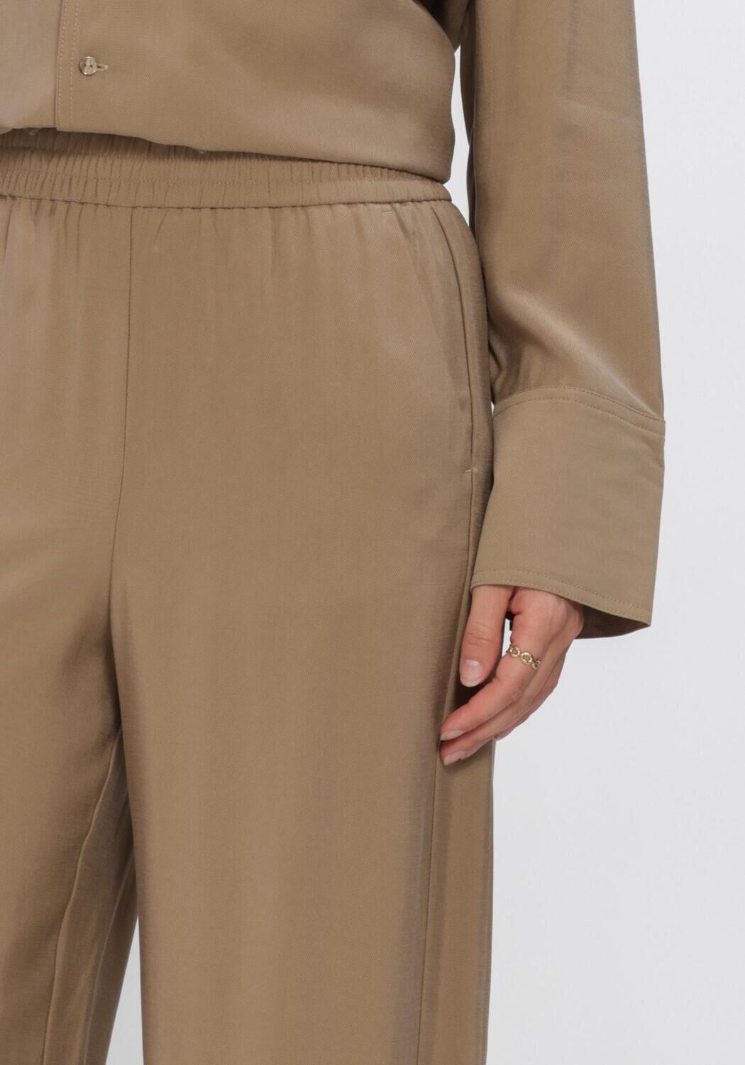 Oker ROUGE EDIT Broeken ROUMELIAN HW WF F/L TROUSERS - large