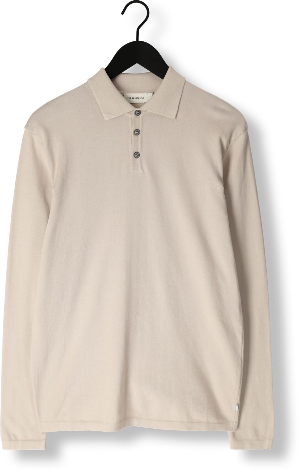 THE GOODPEOPLE Heren Polo's & T-shirts Kai Beige