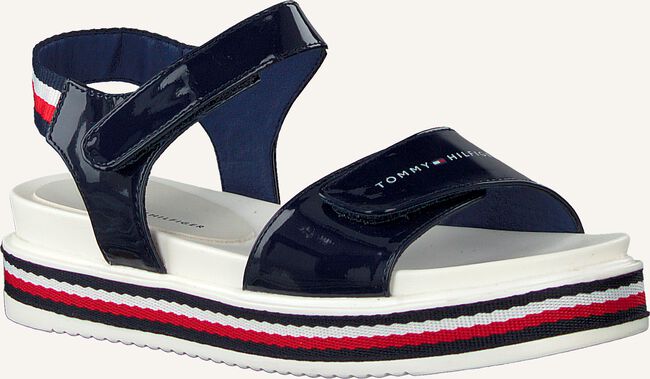 Blauwe TOMMY HILFIGER Platte sandalen PLATFORM VELCRO SANDAL Blauwe TOMMY HILFIGER Platte sandalen PLATFORM VELCRO SANDAL - large