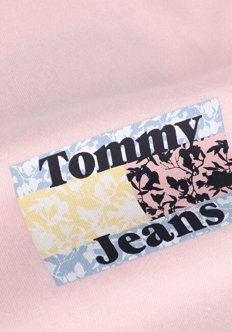 Roze TOMMY JEANS T-shirt TJW FLORAL FLAG TEE - large