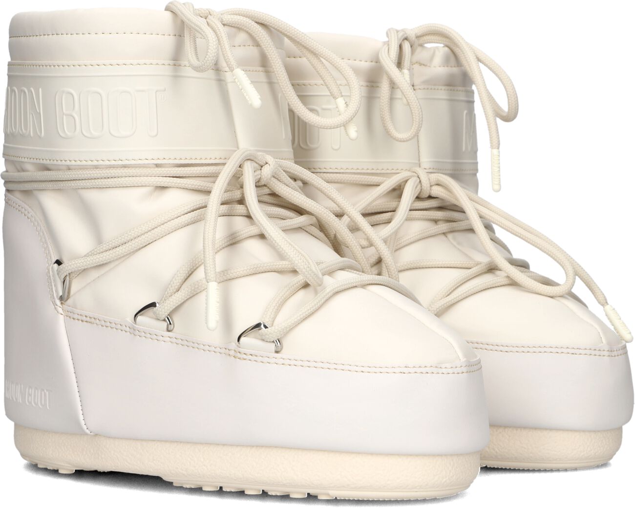 Moon Boot Dames Boots Icon Low Rubber - Beige, foto 2