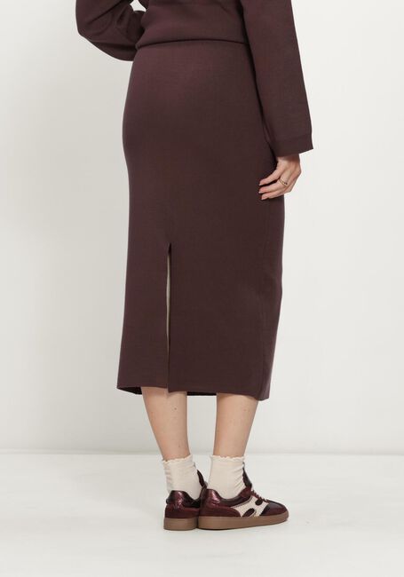 Bruine OBJECT Midirok OBJREYNARD HW KNIT SKIRT - large