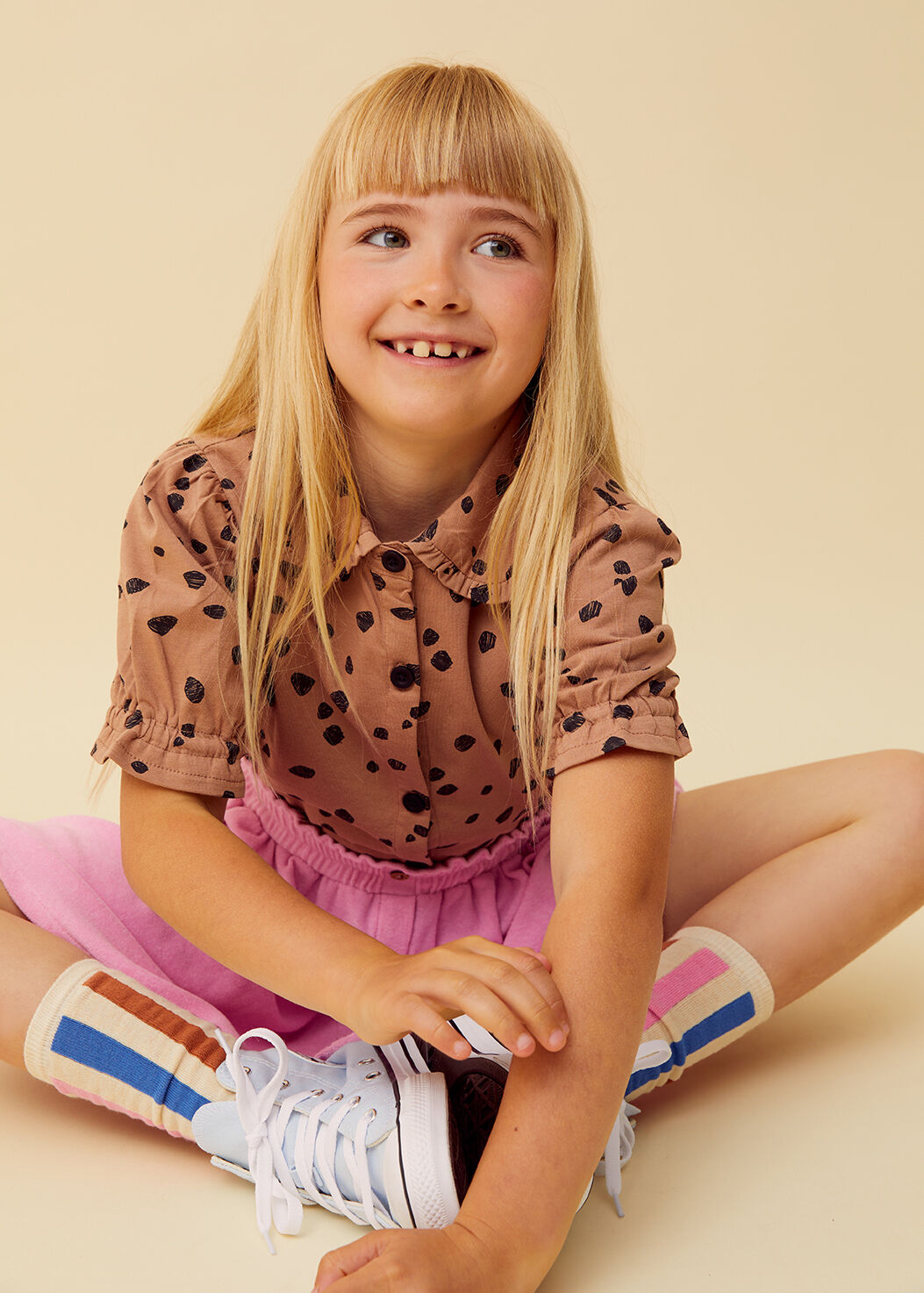 Multi Sproet & Sprout Sokken SOCKS MULTI STRIPE - large