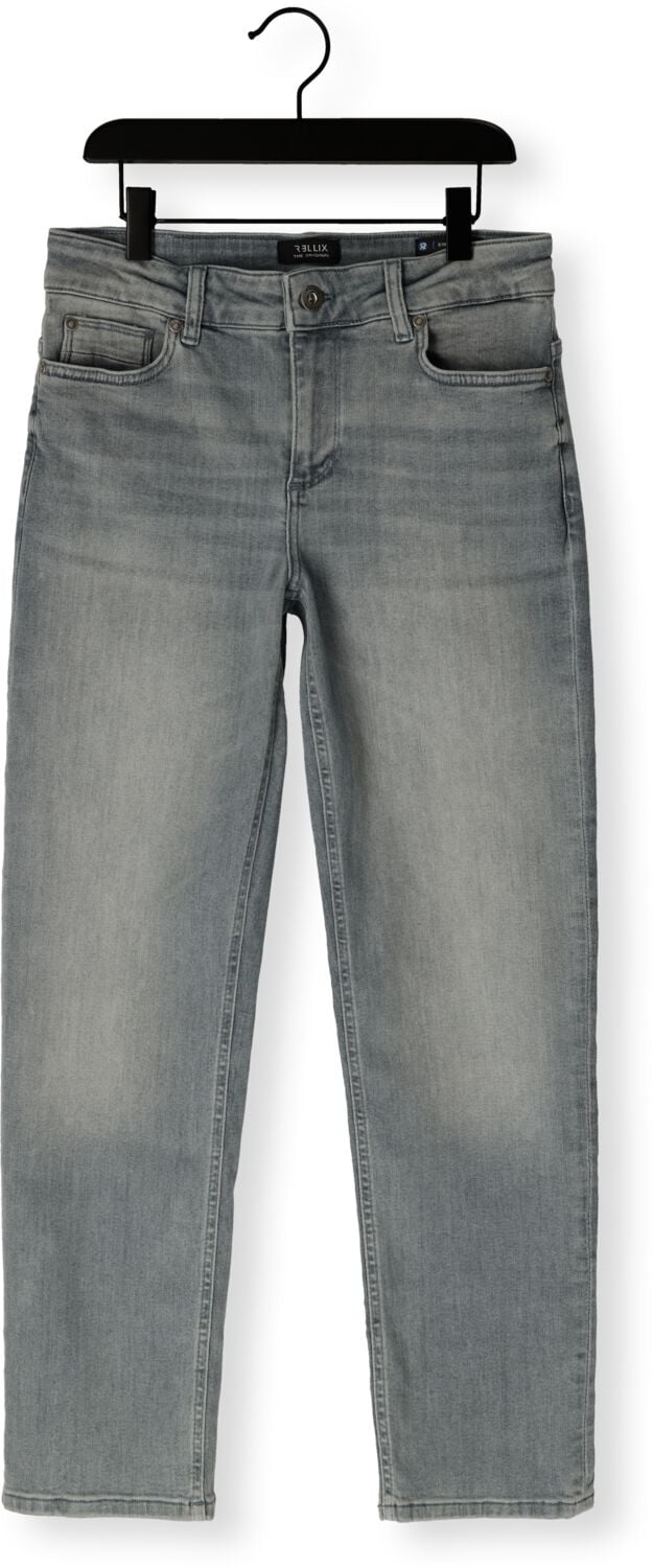 RELLIX Jongens Jeans 2617 Straight Wide Fit Jeans Grijs
