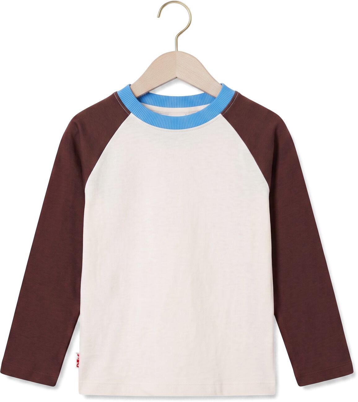 THE NEW CHAPTER Jongens Polo's & T-shirts Lou Longsleeve Ecru
