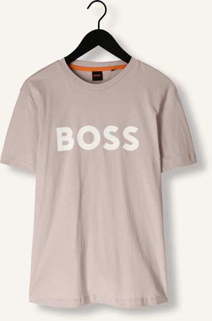 Beige BOSS ORANGE T-shirt THINKING_1 Beige BOSS ORANGE T-shirt THINKING_1 - large