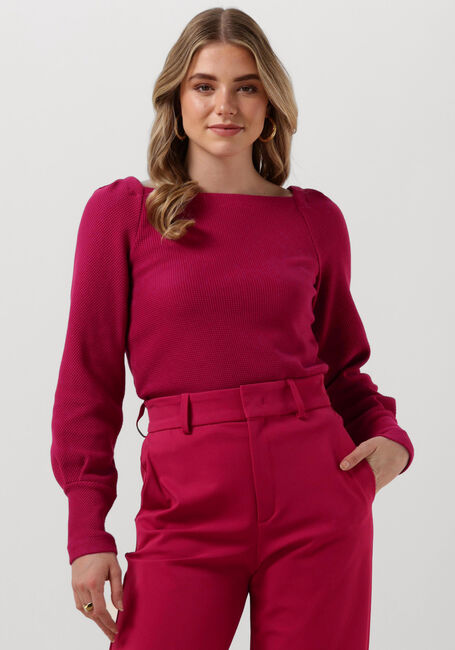 Roze VANILIA Sweater STRUC SPECIAL SLEEVE - large