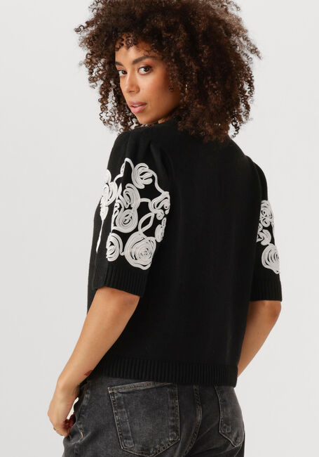 Zwarte OBJECT Trui OBJJANE 2/4 RE KNIT CARDIGAN - large