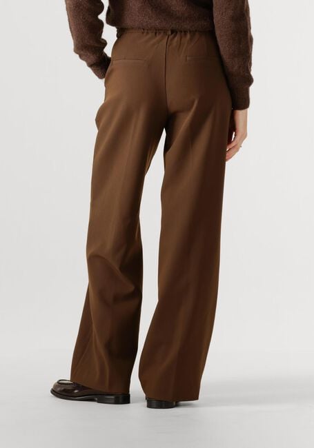 Bruine ANOTHER LABEL Lange broeken MOORE PLEATED PANTS - large