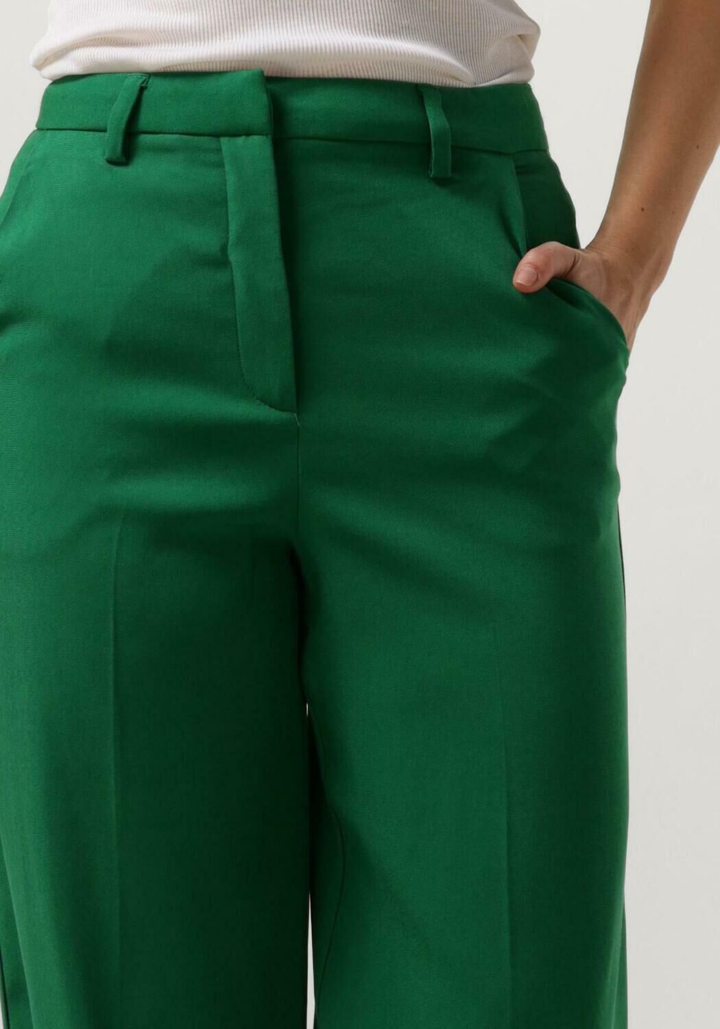 MINUS Dames Broeken Livina Straight Leg Pant Groen