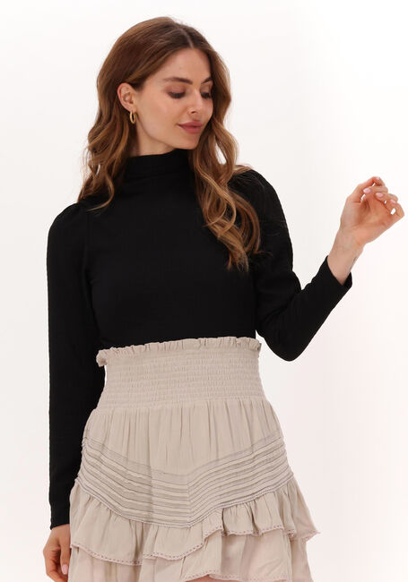 Zwarte SELECTED FEMME Longsleeves BEA LS TOP B - large