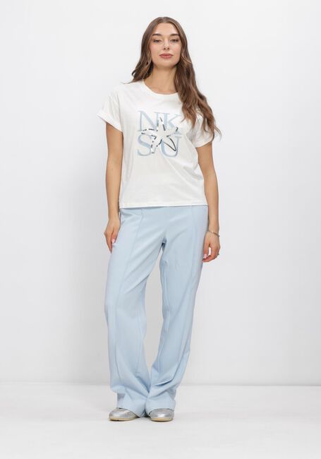 Blauwe NUKUS Wijde broek JILL PANTS - large