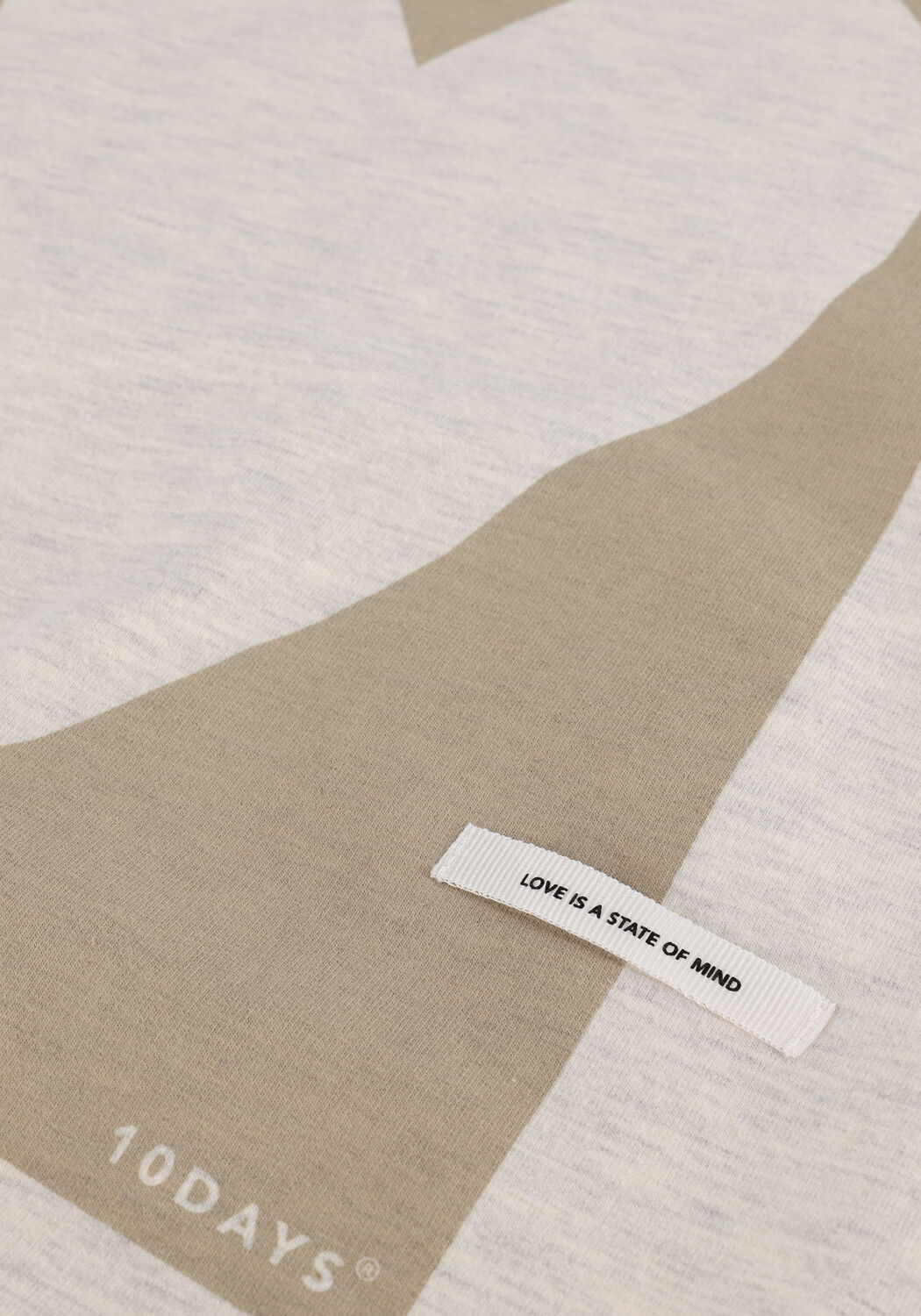 Gebroken wit 10DAYS Sweater SWEATER HEART - large