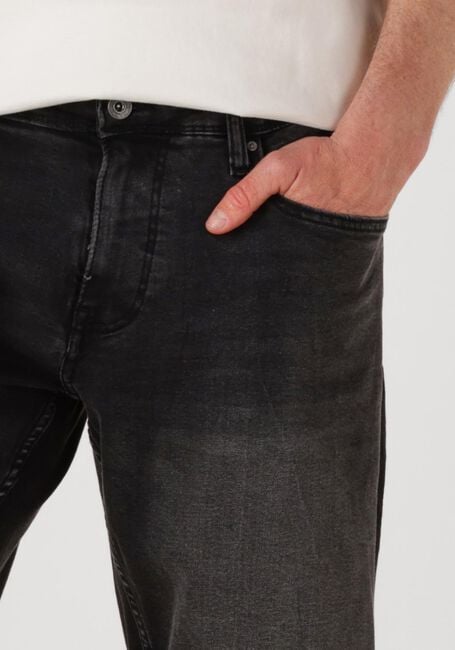 Zwarte PURE PATH Shorts THE MILES SLIM FIT DENIM SHORTS - large