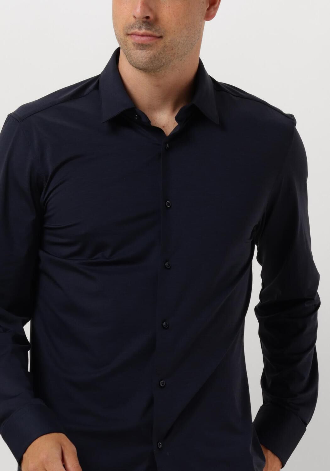 BOSS BLACK Heren Overhemden P-hank-s-kent-c1-222 Blauw