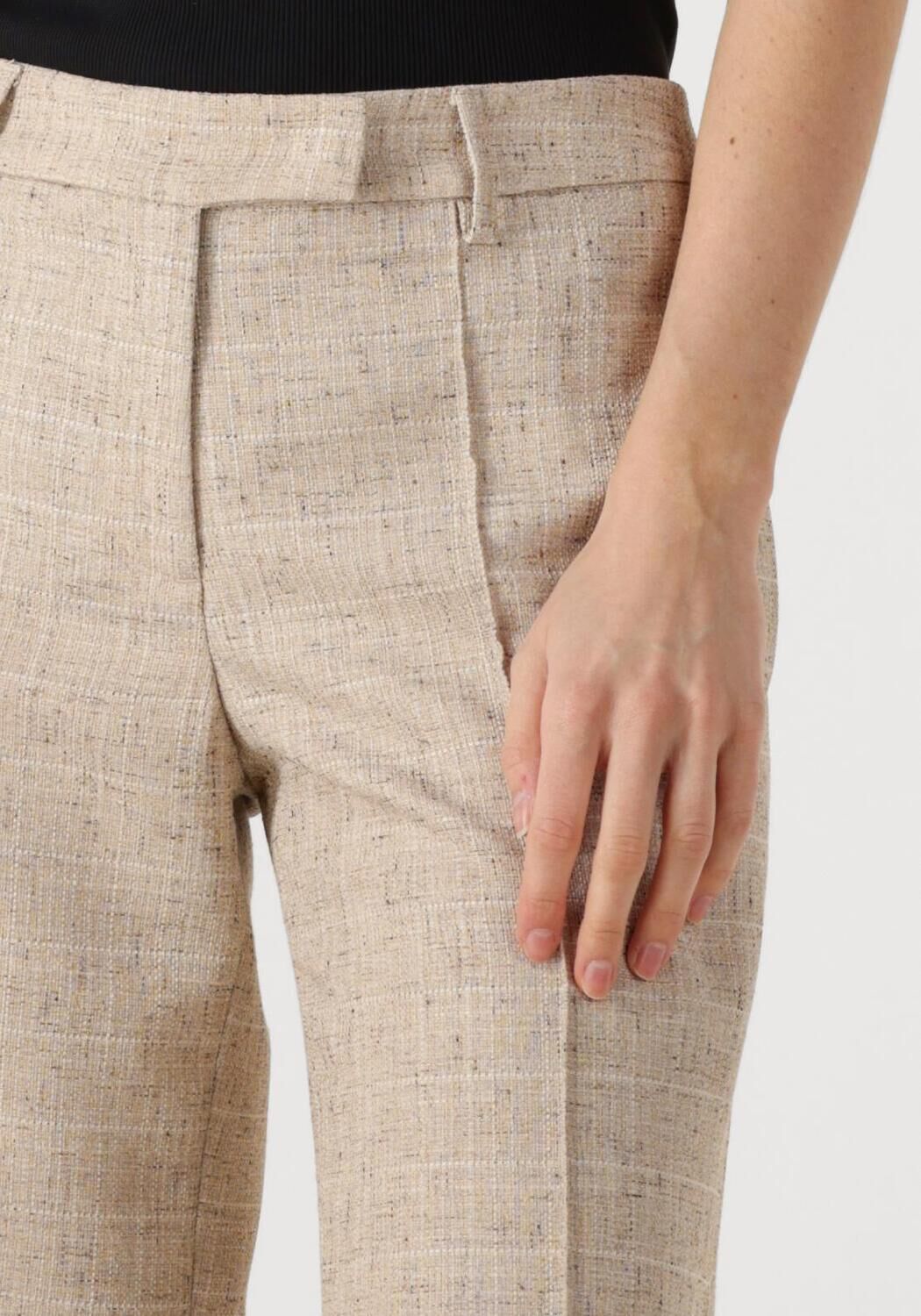 LIU JO Dames Broeken Pant.flare H.w.risvo Ecru