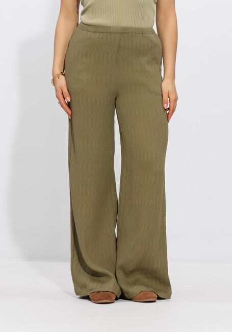 Olijf ANOTHER LABEL Broeken ALMERLA PANTS - large