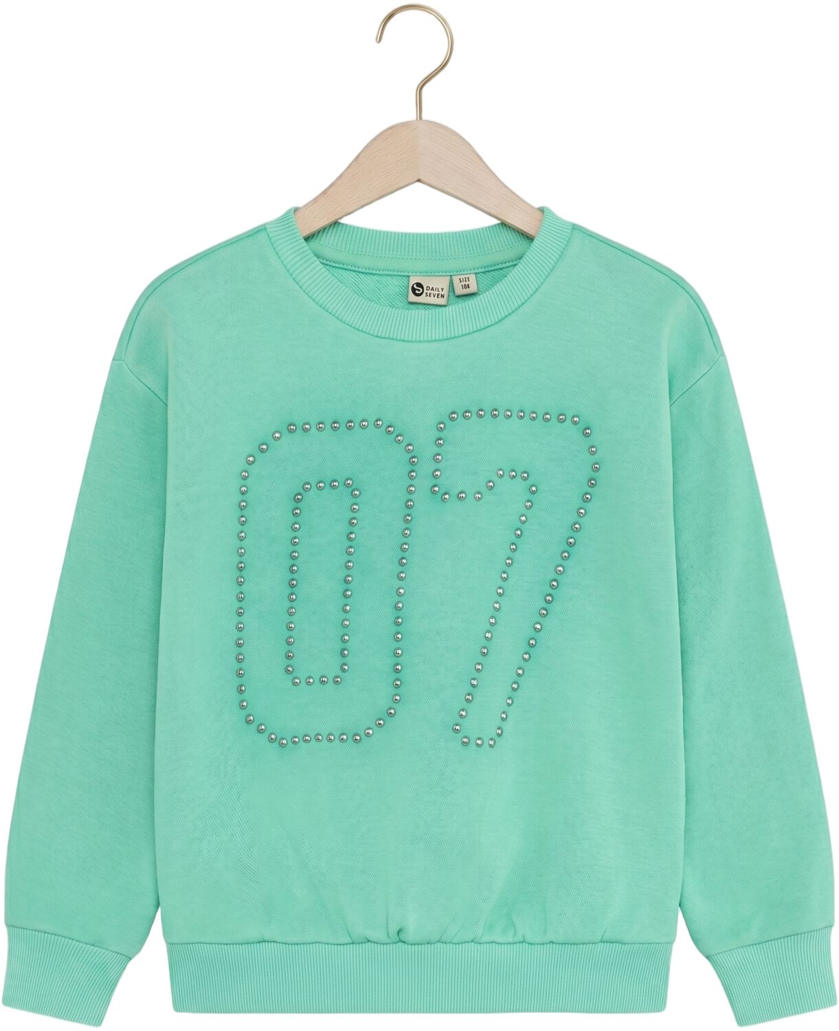 DAILY7 Meisjes Truien & Vesten Sweater Cropped Mint