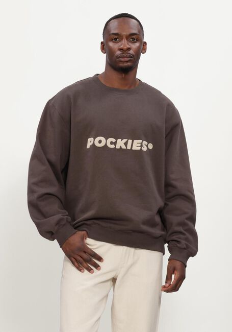 Bruine POCKIES Sweater SHEPHERD CREW - large